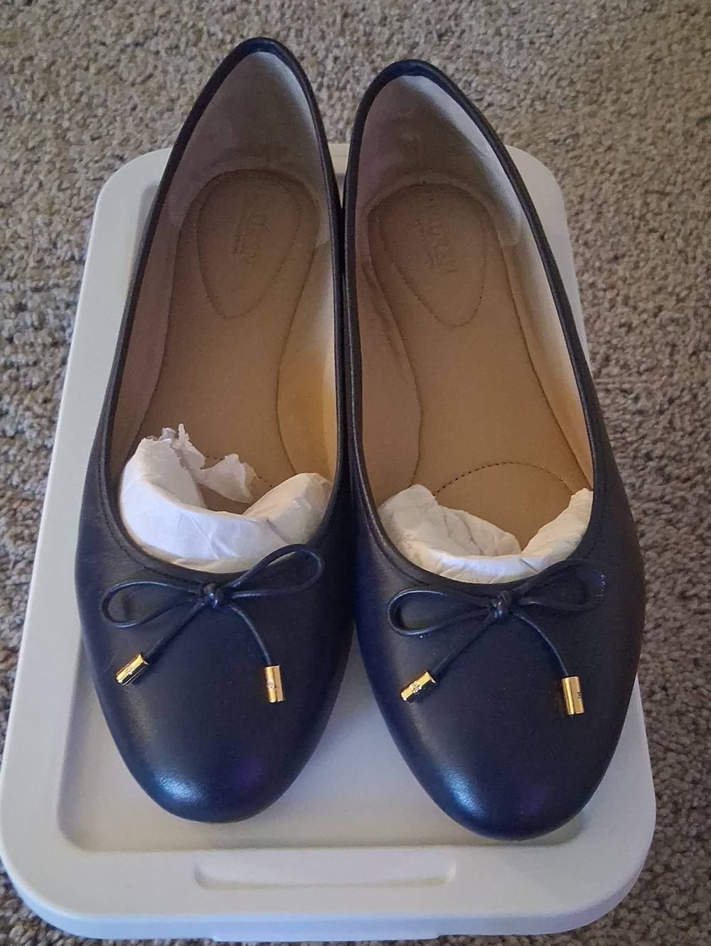 Lauren Ralph Lauren Jayna Ballet Flats